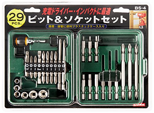 ケースの中に入ったビット&ソケット