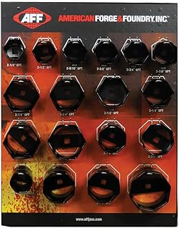 AFF Axel Nut Socket Display, 6 and 8 pt, 18500P