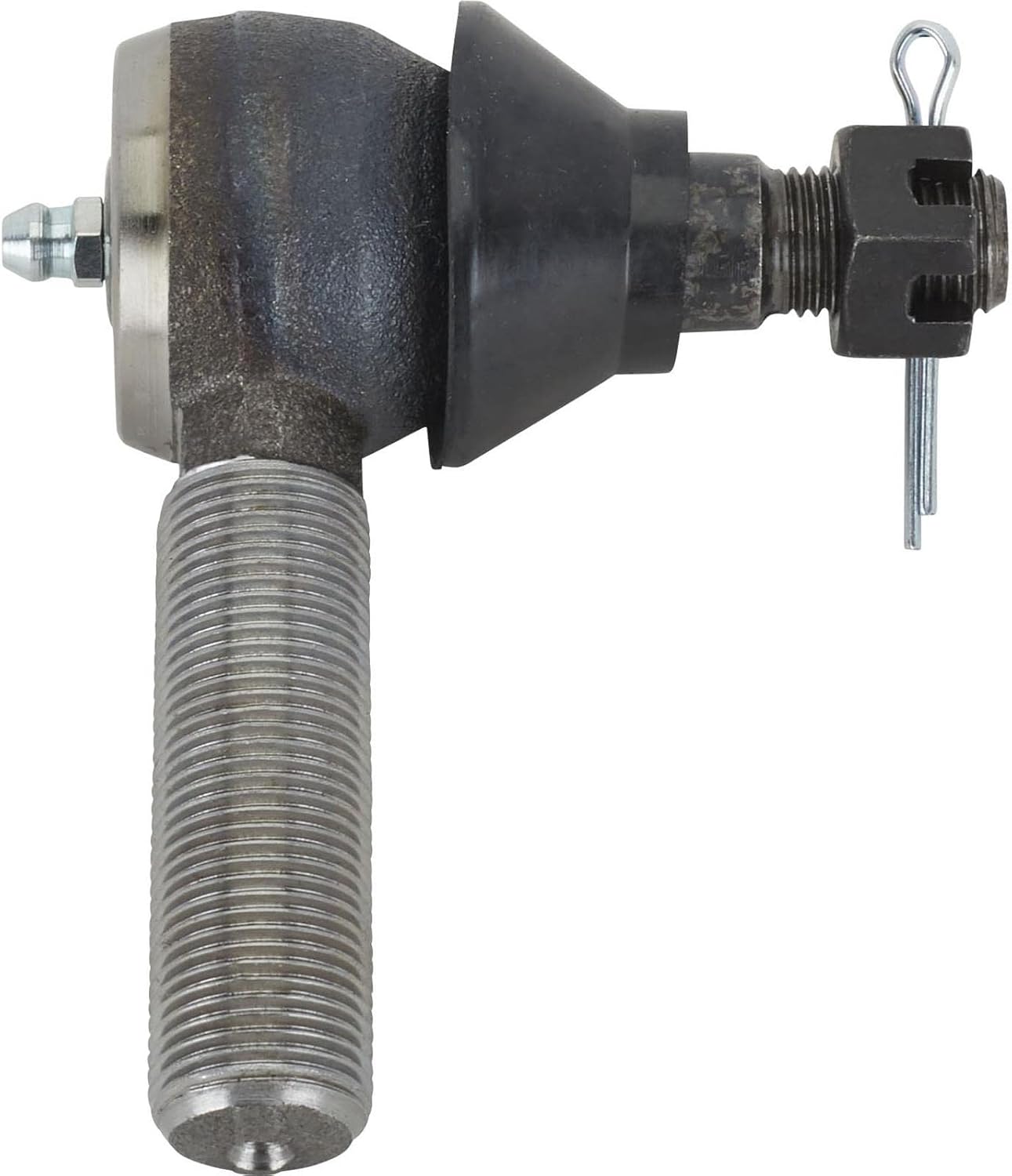 Speedway Motors Outer Tie Rod End 11/16-18 RH Thread Compatible with Ford Type Steering Arms, 7 Degree Taper Steering Linkage Replacement with Castle Nut and Cotter Pin