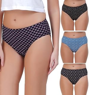 ESSA, SWEETDAY Women's Briefs | Full Coverage, 100% Cotton, Hosiery | Mid Waist | Inner Elastic Waistband | Hipster, Under... Price In India