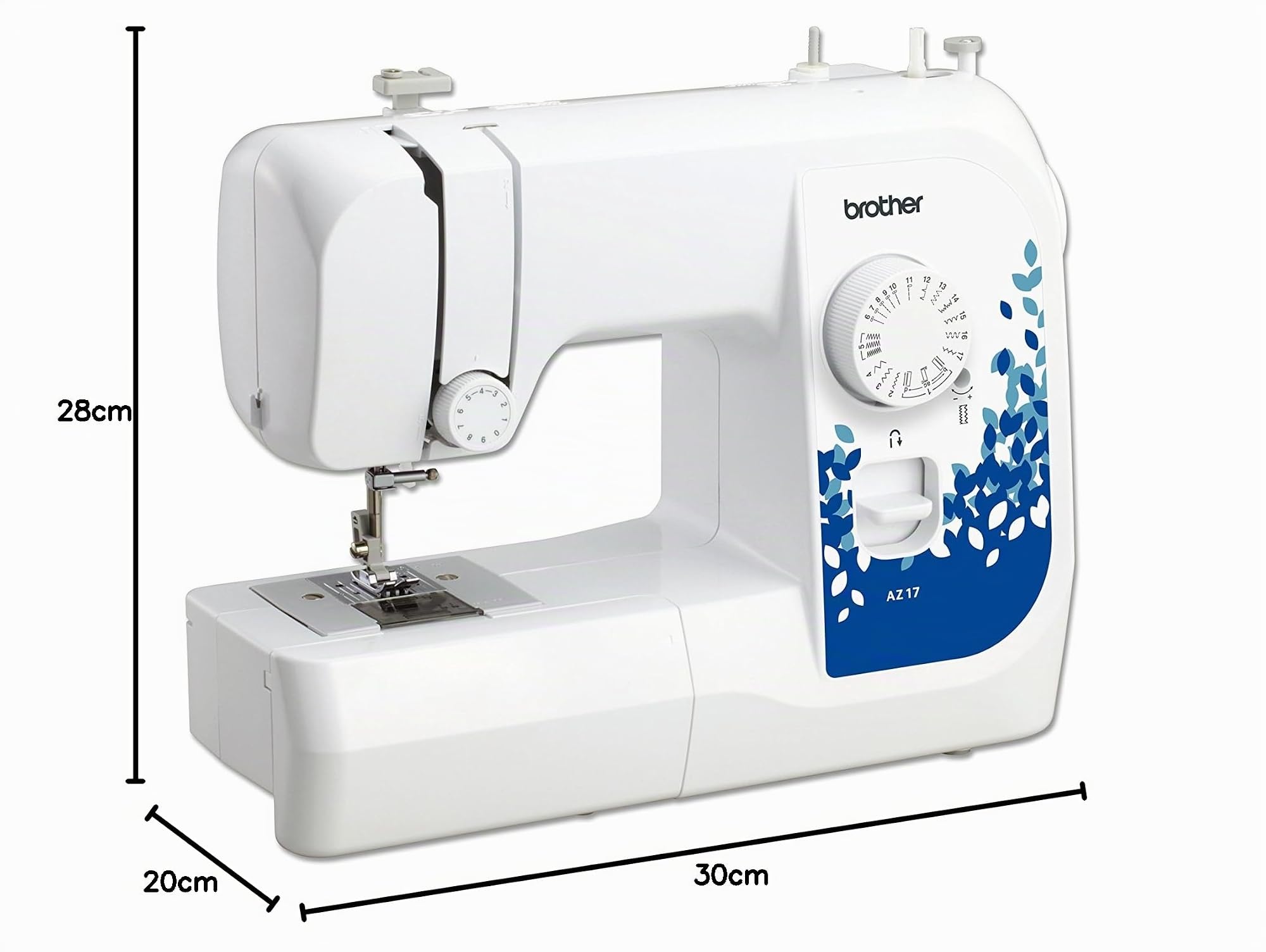 Brother Máquina de Coser AZ17 (17 Puntadas)