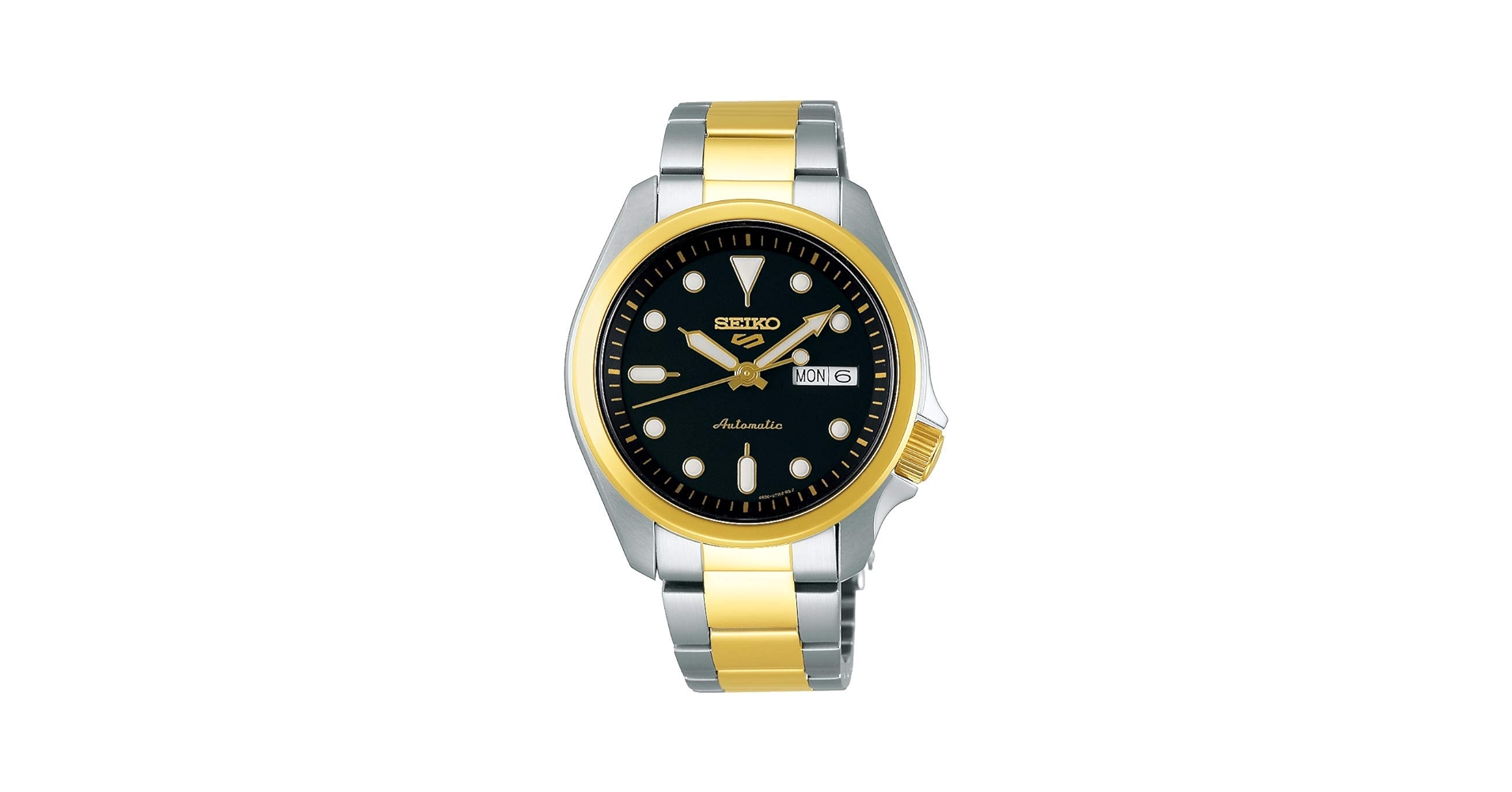 SEIKO 5 SPORTS 自動巻き SRPE60K1 ブラック×コンビ Amazon.co.jp: [セイコー] SEIKO 5 SPORTS 自動巻き メカニカル