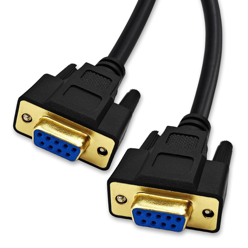 Amazon.com: XANHAM 32.8 Feet(10 Meter) RS232 Null Modem Cable DB9 2 3 ...