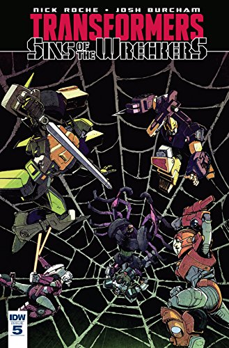 Cover of Transformers: Sins of the Wreckers #5 (of 5)