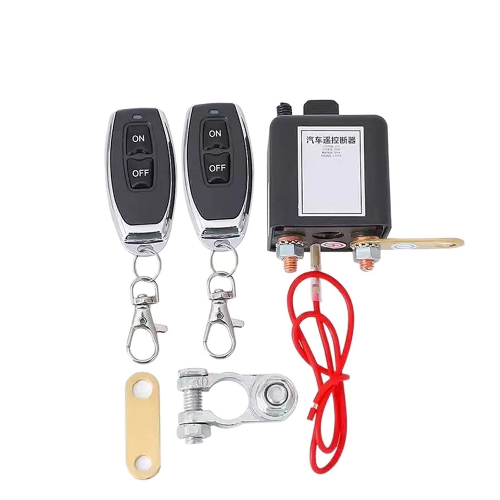 Relé de apagado de control remoto inalámbrico de 12V 24V para coche