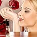 2 Pack Rose Body Oil and Roll-On Perfume Oil for Hair and Skin. Scented Coconut Oil. 3.4 fl oz, 10ml Travel Size Bottles