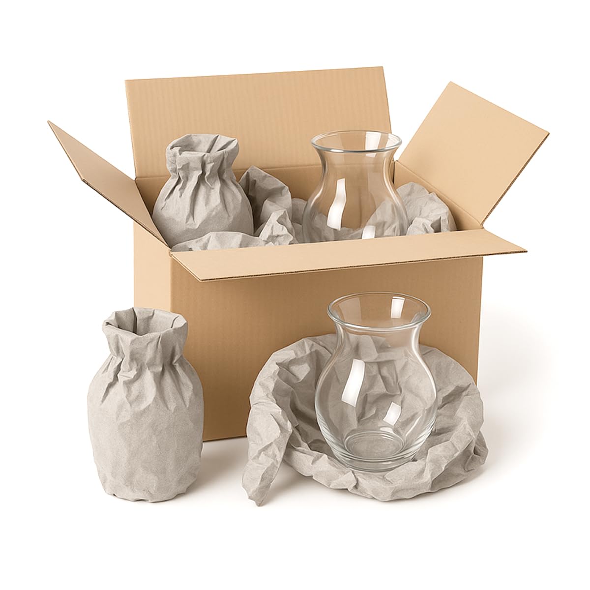 verpacking Carta da imballaggio in rotoli 80 g/m² | 100 cm x 250 m, 2 rotoli | Materiale per imballaggio Materiale di riempimento