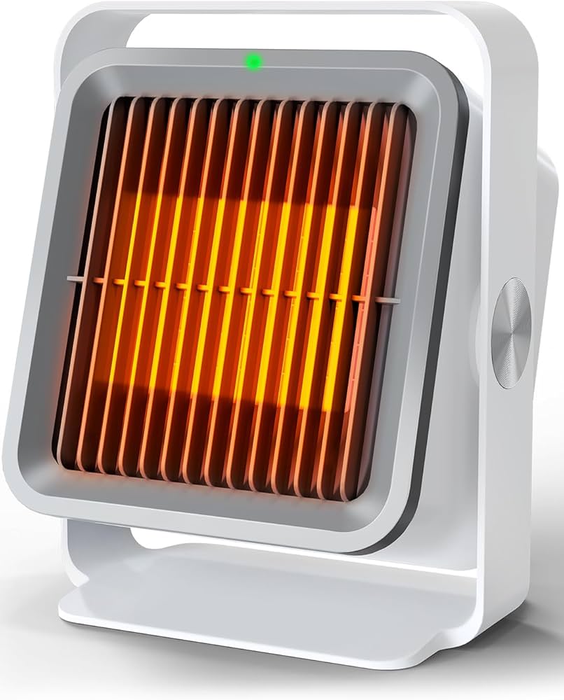 セラミックヒーター【2025冬新登場】 a 小型 速暖 電気ファンヒーター Amazon | 【2025冬新登場・人感センサー付き】セラミックヒーター 小型