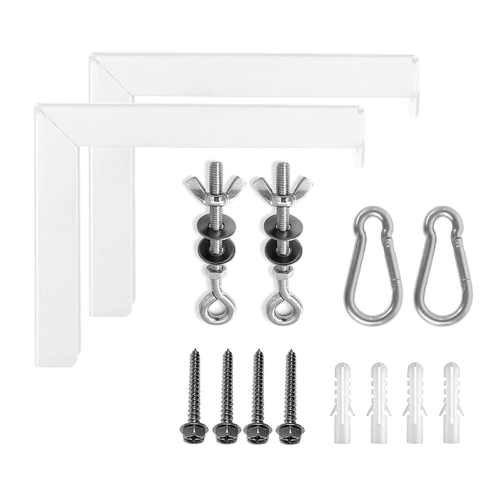 SUPPORT MURAL POUR Rideau De Projecteur, 2 Pièces, Pour écran De