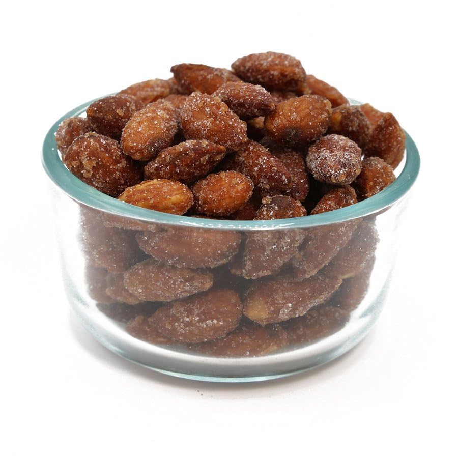 C.J. Dannemiller Honey Roasted Almonds, Bulk 30 LB Box, Great For Snacking, Trail Mix, Cooking