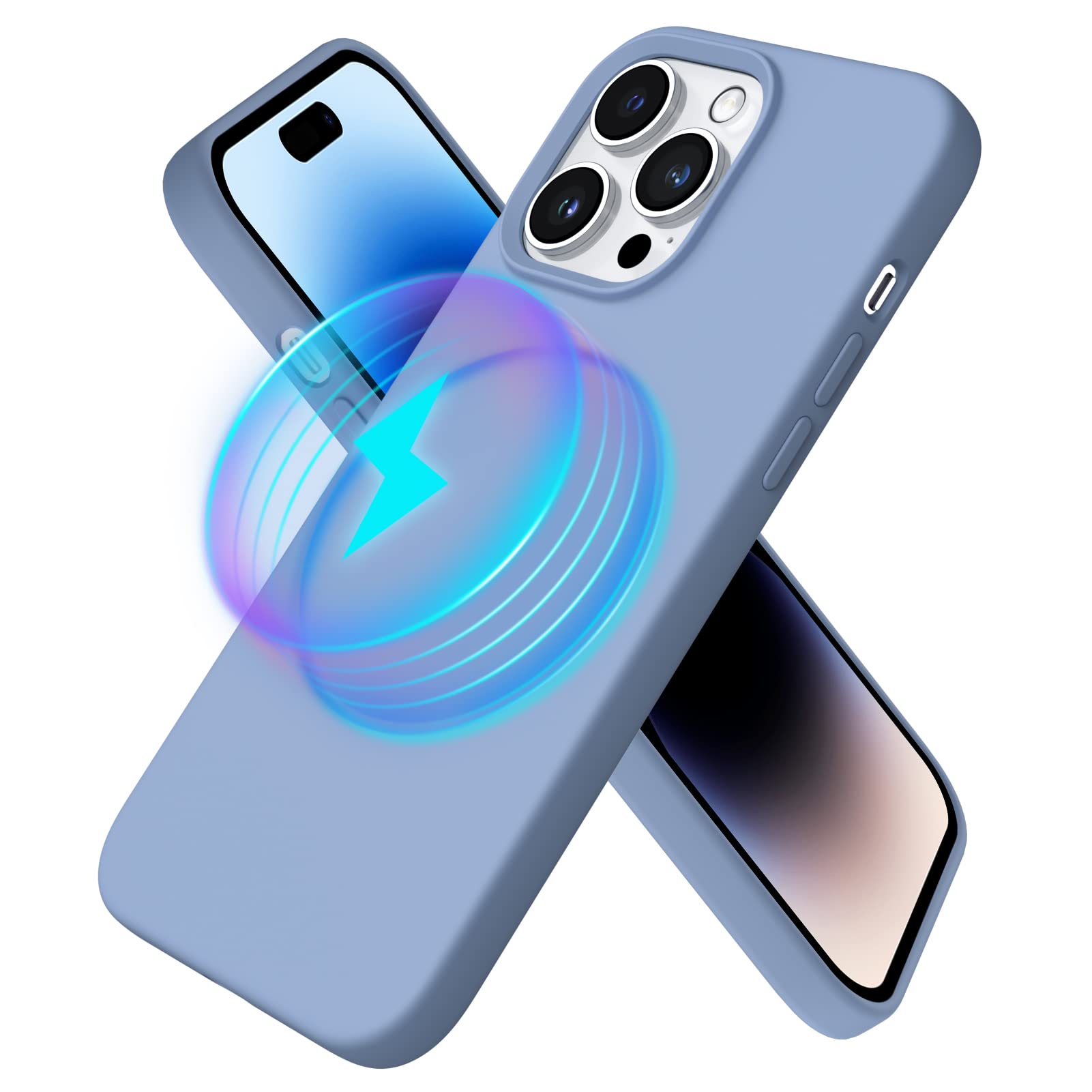 Amazon.co.jp: ORNARTO 磁気ケース iPhone 14 Pro Max対応 ケース