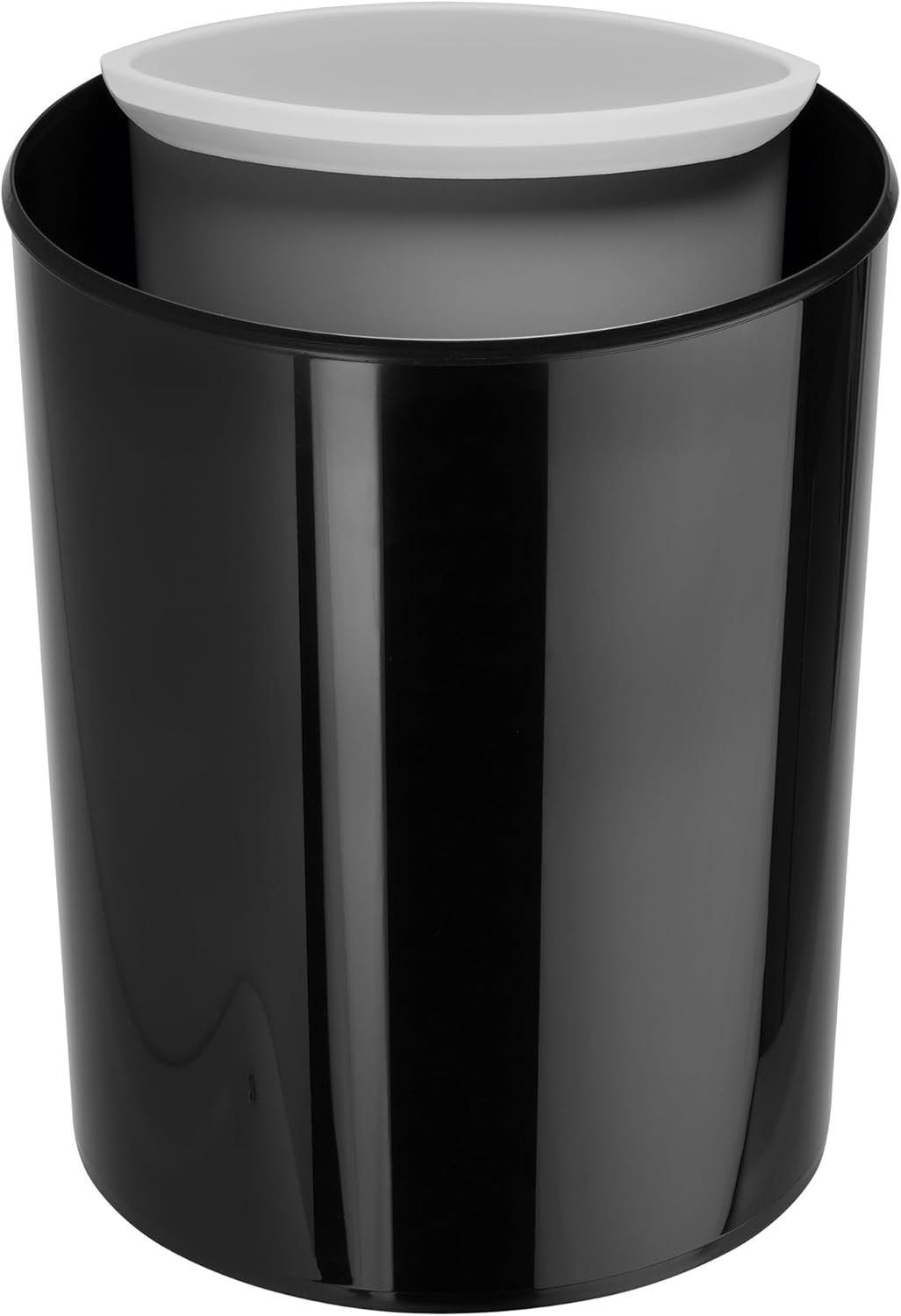 HAN 18200-13, i-Line Waste bin. Modern, Stylish. Elegant and Glossy, Premium Quality, 20 litres, Black