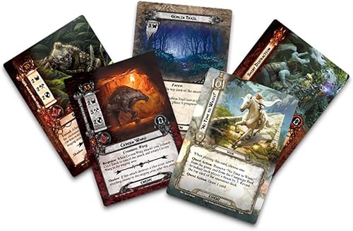 Miniatura 3 de The Lord of the Rings The Card Game The Dark of Mirkwood - Juego de aventura cooperativa, juego de estrategia, edades 14 en adelante, 1-4 jugadores,