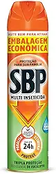 SBP Multi Inseticida Com Óleo De Eucalipto Aerossol 380 Ml Embalagem Econômica 380 Ml Laranja