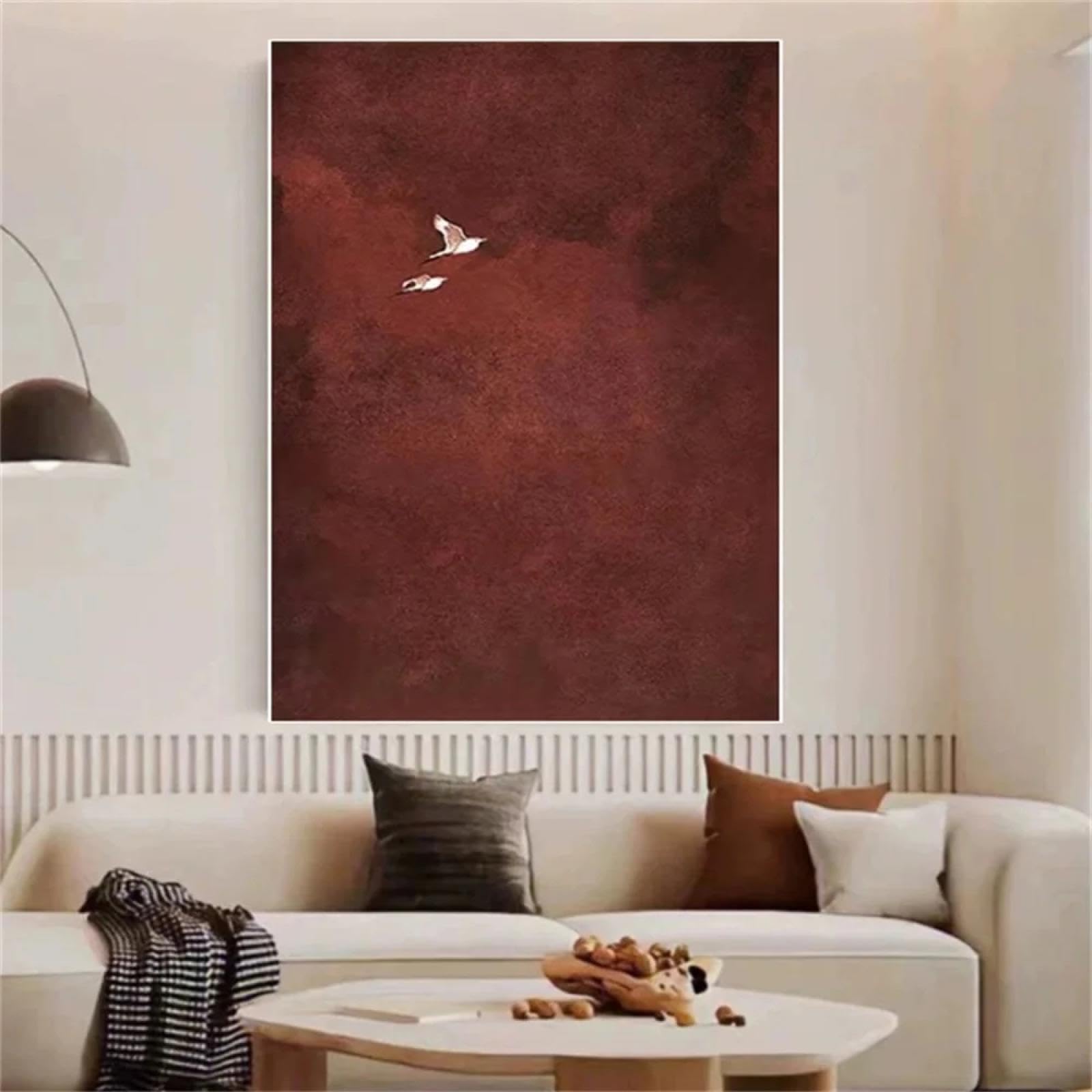BMGKYAGL Contemporary Artists Outdoor Natural Landscape Painting Abstract Canvas Picture Decor Wall Art Walls Decor 60x80cm Frameless
