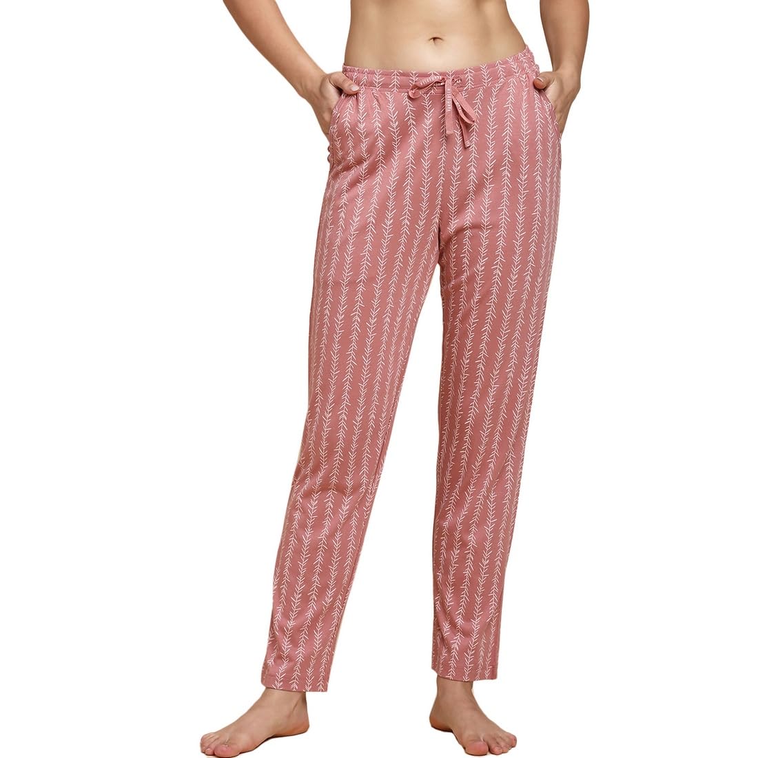 van heusen Women's Relaxed Track Pants (ILPY1LWPSTRLN55307_Pink-picture-22