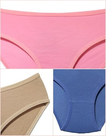ALYA UNDERWEAR Kız Çocuk Külot, Pamuklu, Rahat Kız Çocuk Slipleri 10'lu veya 5'li Paket