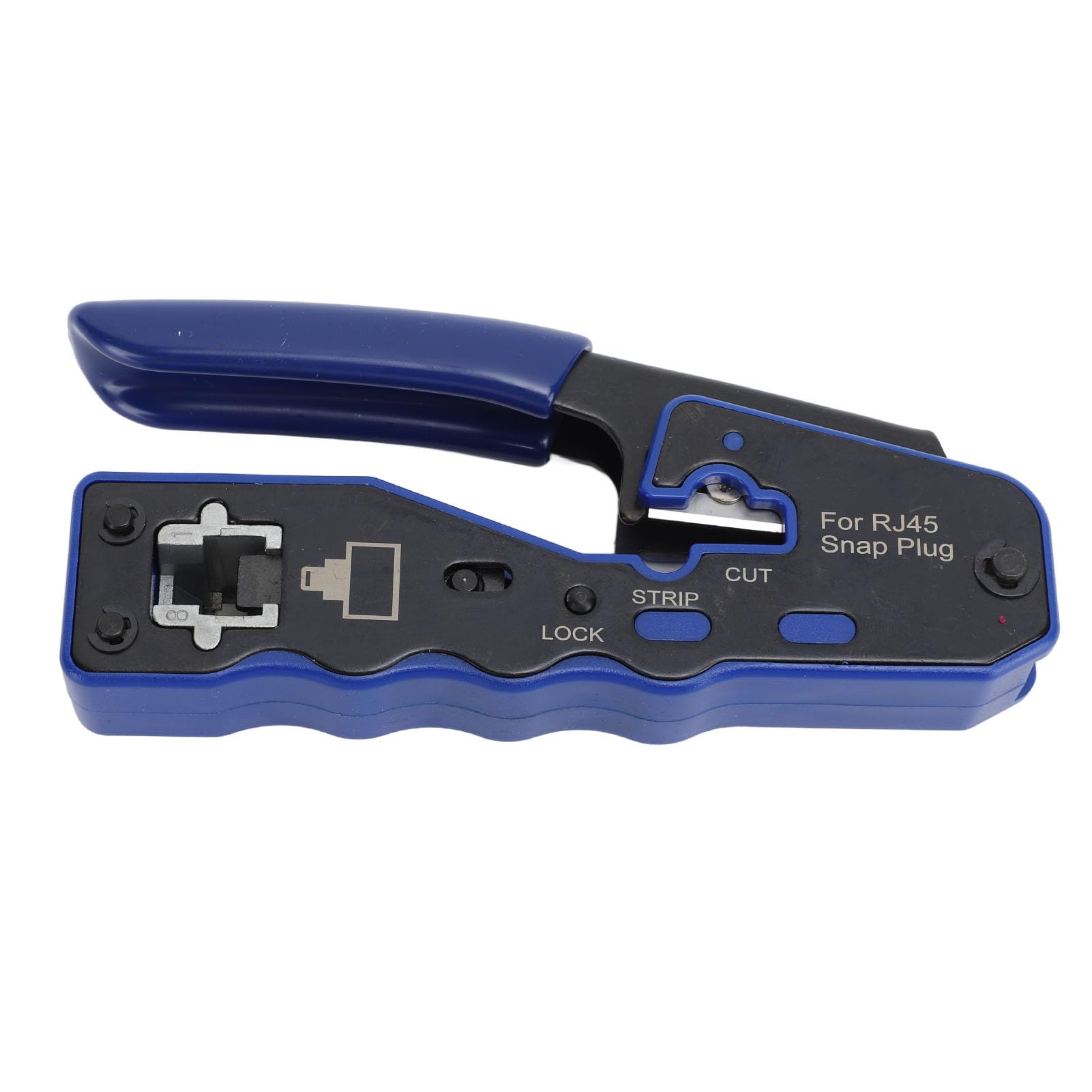 Network Cable Crimper Alipperie RJ45 Trans d'outils Ethernet pour divers acier en aluminium de câblage