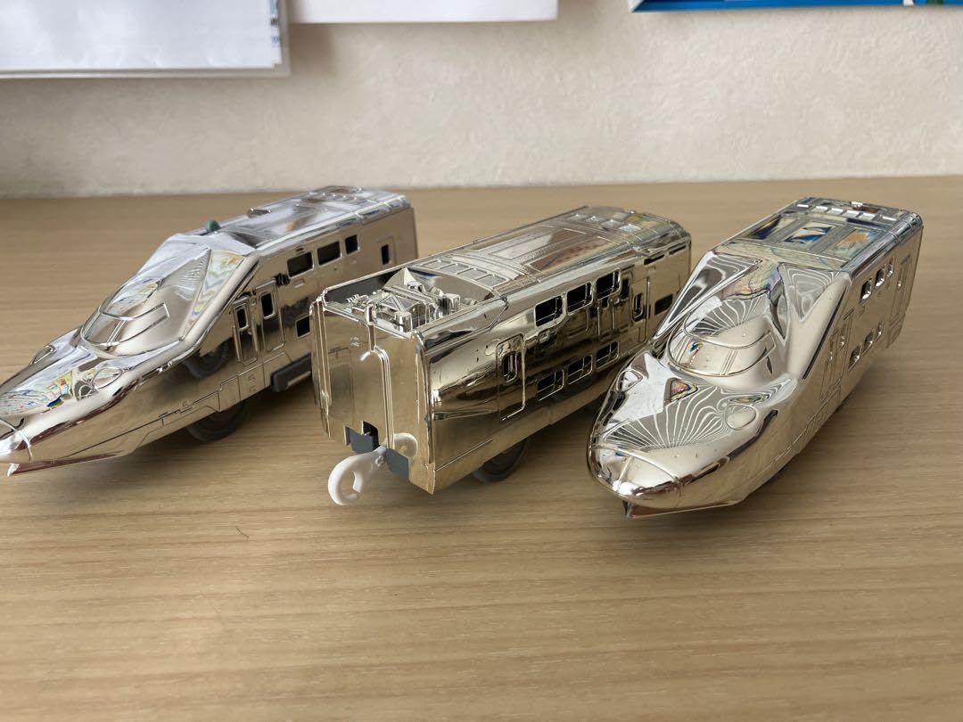 Amazon | プラレール E4 系 新幹線 MAX 銀 メッキ | 車両 | おもちゃ