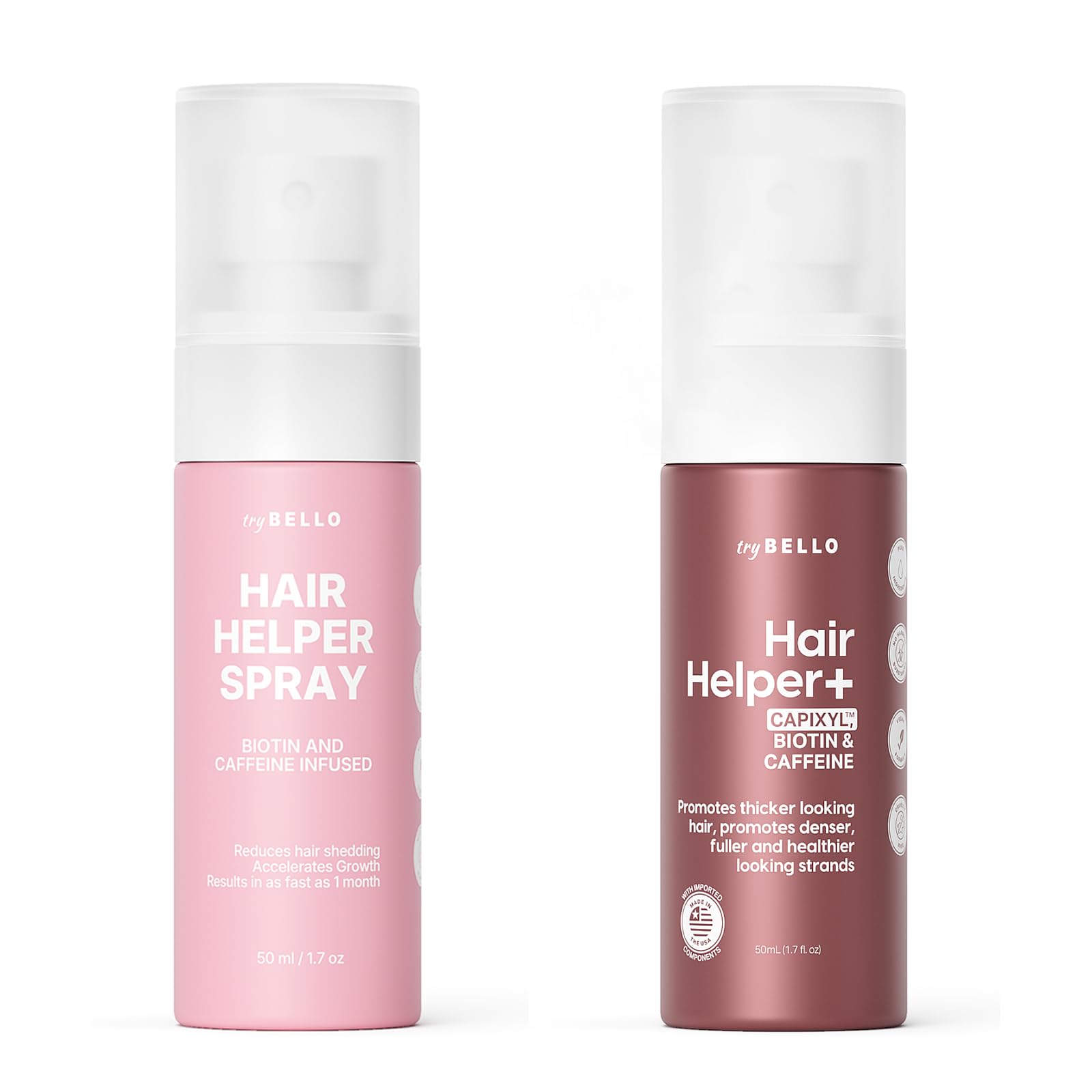 Amazon.com : Trybello Hair Helper Spray + Hair Helper+ Spray