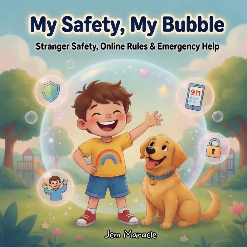 My Safety, My Bubble: Stranger Safety, Online Rules & Emergency Help – A Rhyming Guide for Kids with Autism: 4 (Safe Bubble Adventures)