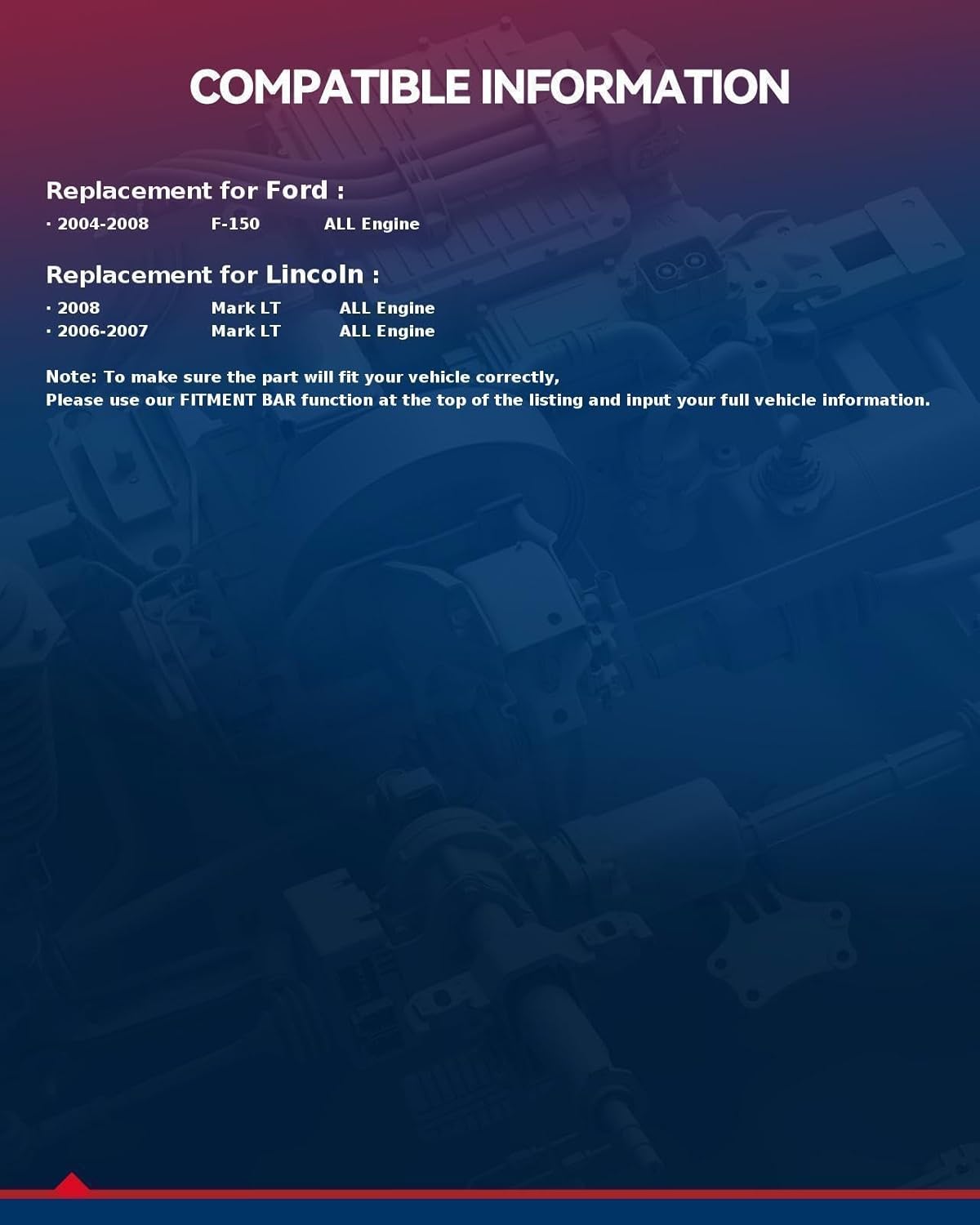 KAX M630001 Brake Master Cylinder Replacement for Ford F-150 2004-2008, Lincoln Mark LT 2006-2008