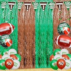 Green Brown Football
