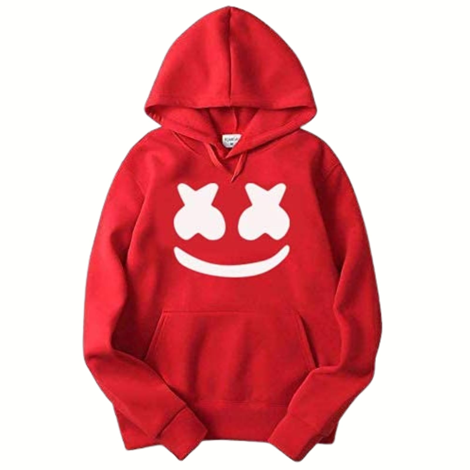 BAGHADBILLO Men's and Women's Cotton Blend Hoodies with Round Hooded Neck Long Sleeves Regular Fit Front Two Pockets