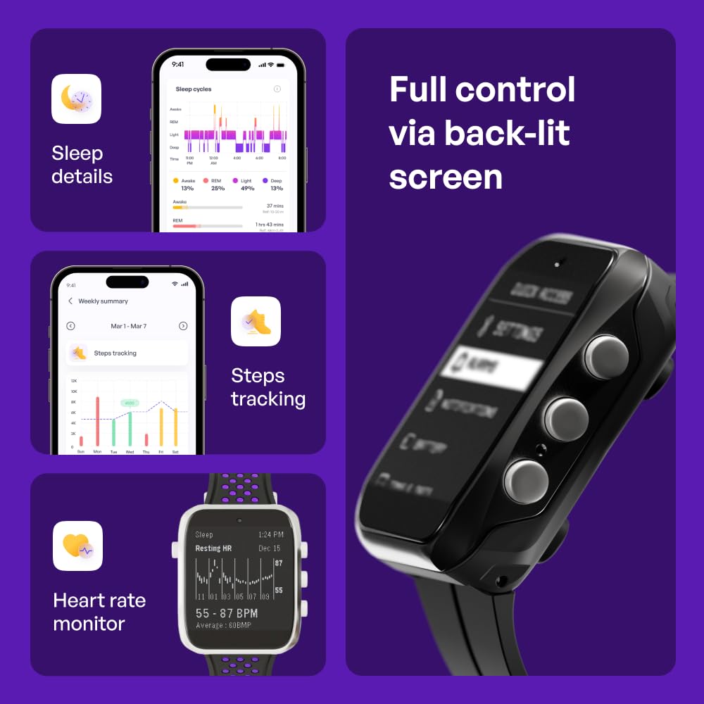 Amazon.co.jp: Pavlok Shock Clock MAX | スマートアラームウォッチ