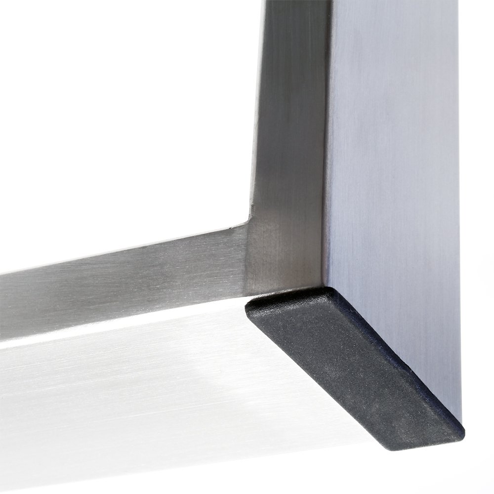 Wiltec Telaio da tavolo 80x73cm in acciaio inox Struttura base per tavolo