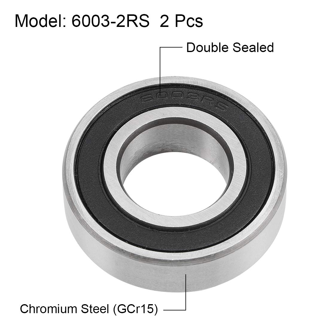 Rillenkugellager 63003-2RS 17x35x14 Mm Produktbild-Vorschau 10