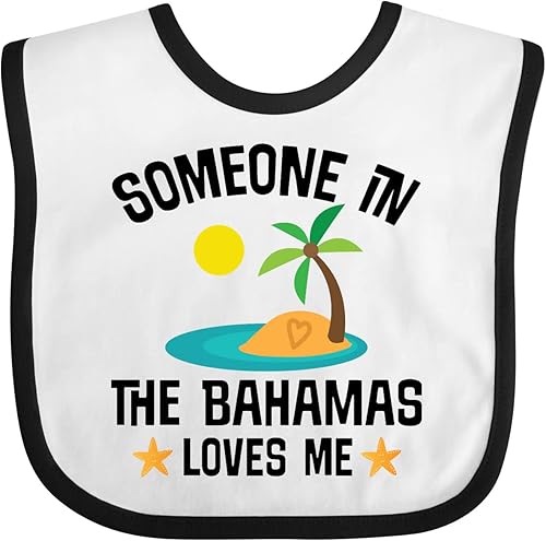 Miniatura 4 de inktastic Babero para bebé de regalo de recuerdo de vacaciones de Bahamas