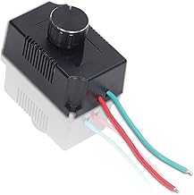 Speed Regulator 220 V, Voltage Regulator, Motor Speed Regulator, Continuous Control Controller for Pump Grinder Fan Electric Oven 3000W