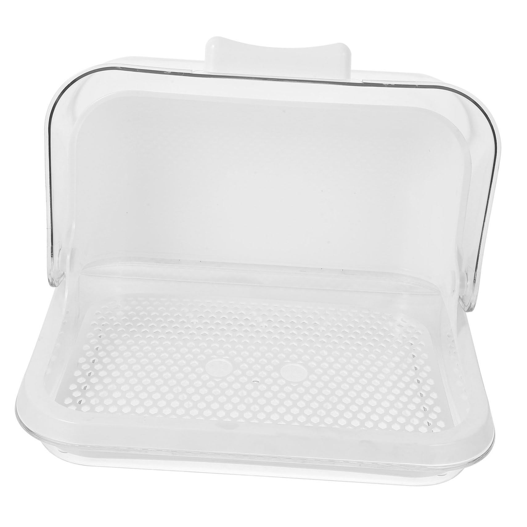 Supvox Babyflaschen Aufbewahrungsbox Mit Abnehmbarer Abtropfschale Und Transparenter Abdeckung Frei Kunststoff Küchen Organizer Für Babypflege Und Babys Zubehör