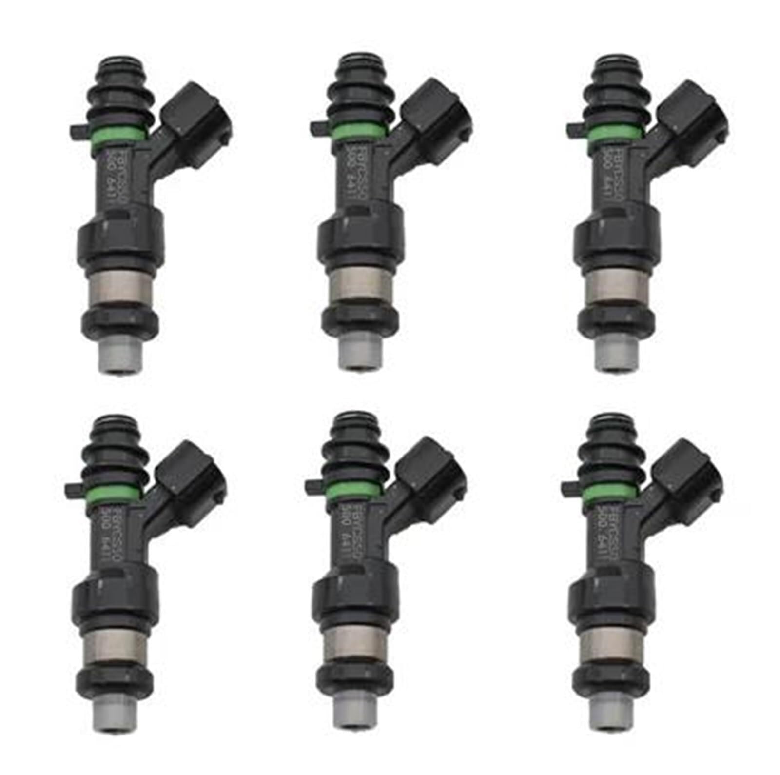 Nvcphgedek 6Pcs Petrol Fuel Injector For Suzuki For Grand For Vitara 2006-2008 15710-66J00 1571066J00 Fbycs50 2.7L V6 Car Fuel Injector