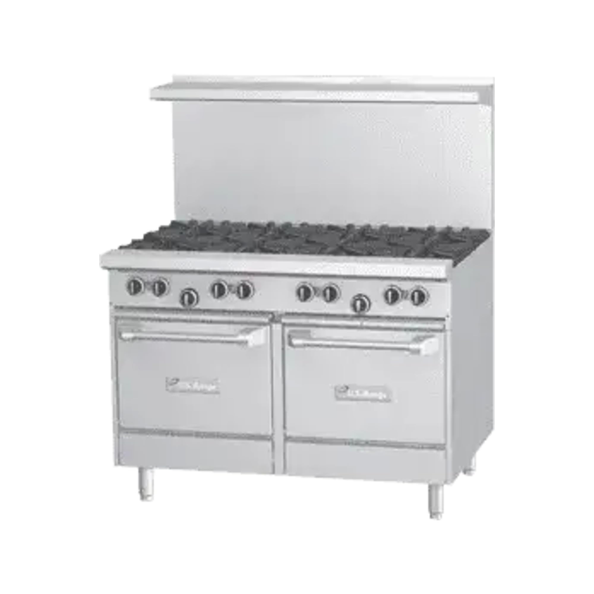 U Series 48" Gas Restaurant Range with (2) by Garland – Stainless Steel, Model U48-2G36SS