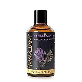 MAYJAM 100ML/3.38FL.OZ Parma Violet Fragrance Oils with Glass Dropper, Essential Oils for Diffusers for Home, Long Lasting Scented Oils for Diffusers Soap Candle Making