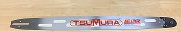 Tsumura 32" Light Weight Guide Bar 3/8-063-105DL Compatible with Makita Compatible with Husqvarna Jon 323RNDD009