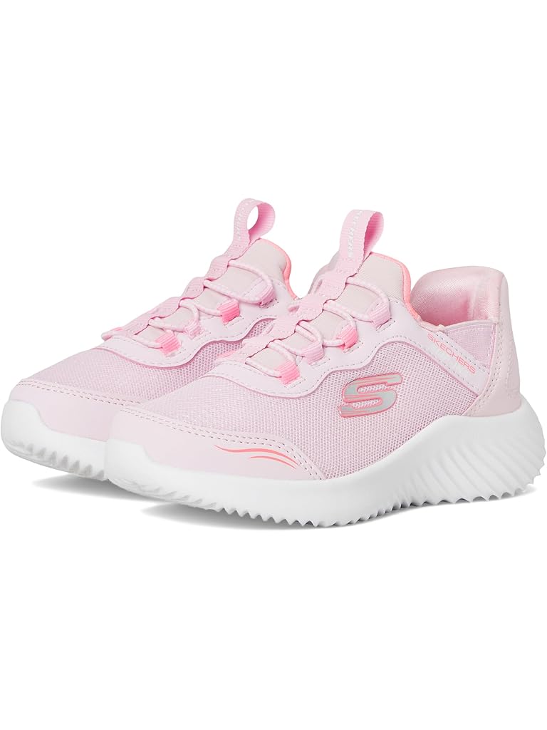Pink SKECHERS Skechers Hands Free Slip-Ins, Bounder - Simple Cute 303585L (Little Kid/Big Kid)