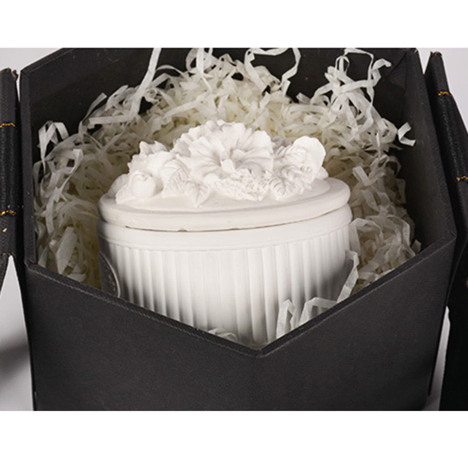 Molde Flexible de silicona para velas, recipiente para almacenamiento de joyas hecho a mano, molde para hacer cajas redondas de fácil deso, para flores y rosas