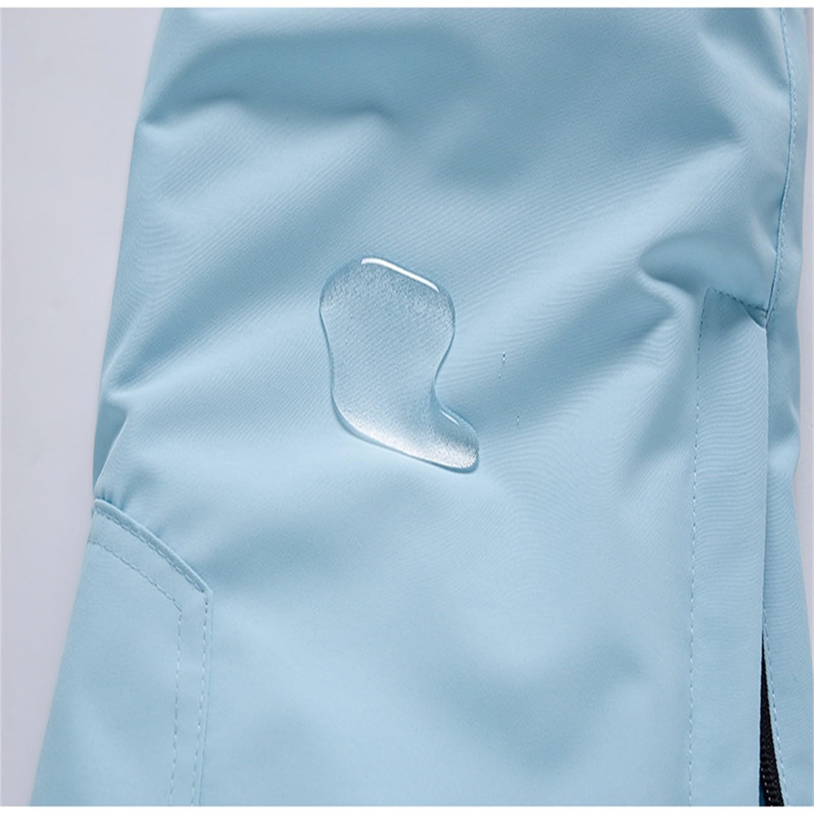 Générique Legging De Grossesse isolée pour Femme, Pantalon à Bretelles Couleur Unie Abdominale (Blue, XL)