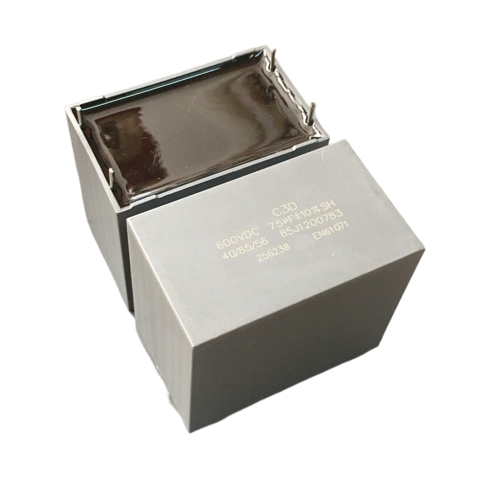 LEOTNNDQ 1pcs C3D Series 600V DC 75UF Film Capacitor