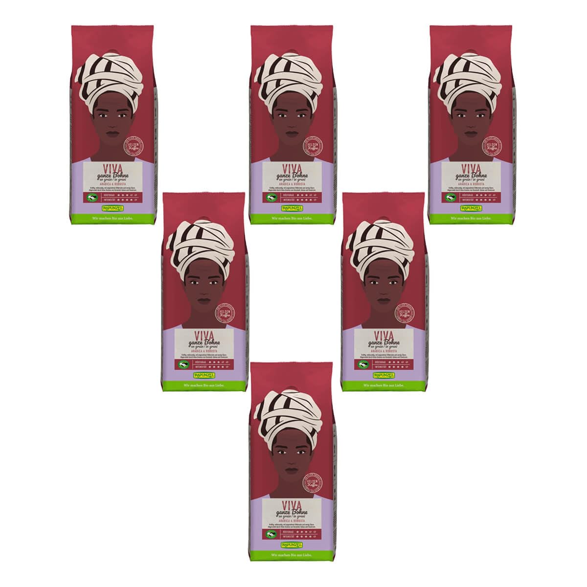 Rapunzel Heldenkaffee Viva, ganze Bohne, 1kg (6)