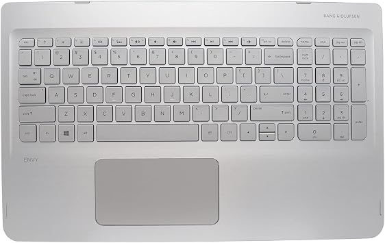 مسند جديد لـ HP Envy X360 M6-W 15-W m6-w103dx M6-w105DX m6-w011dx M6-W102DX Upper Case with Backlit Keyboard 807526-001   