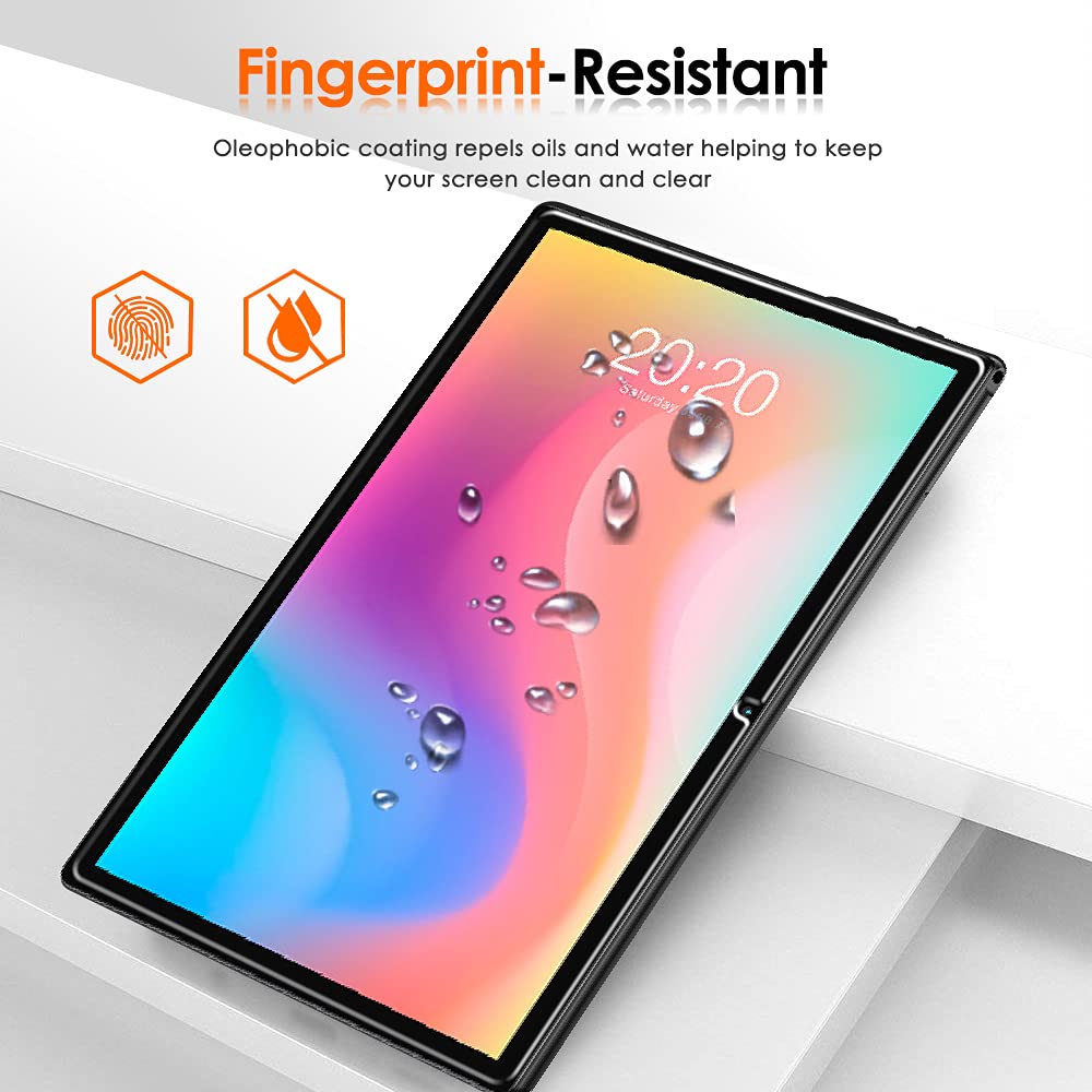 Mr.Shield [Paquete De 2] Protector De Pantalla Para Tableta Oscal Pad 13 De 10.1 Pulgadas [vidrio Templado] [vidrio Japonés Con Dureza 9H] Protector De Pantalla