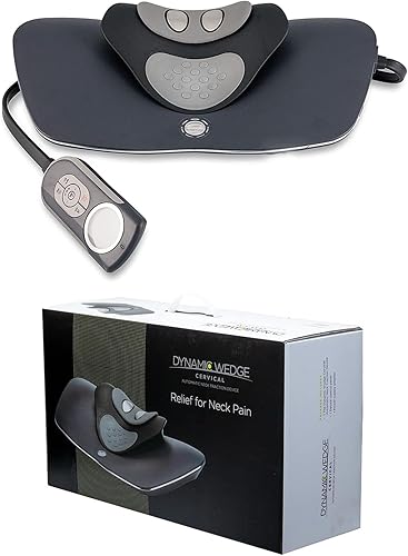 Dynamic Wedge Cervical - Tracción de cuello con terapia de calor, dispositivo automático, programas multifunción, temperatura ajustable, alivio del