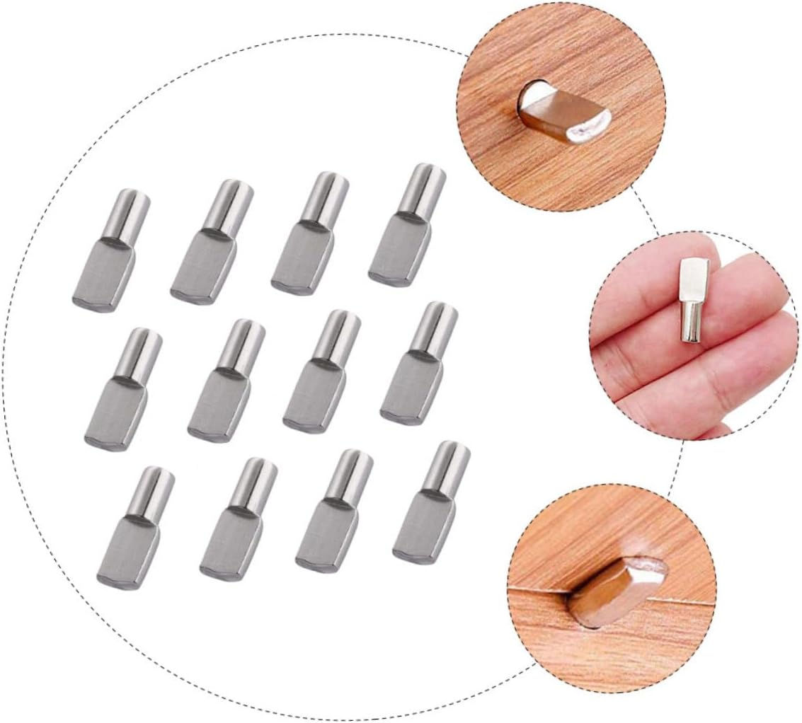 Hemoton 150pcs Shelf Pegs Pin Cabinet Shelves Bracket for Bookshelf Brackets for Kitchen