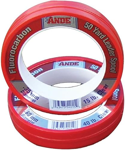 Ande FCW50-50 Líder de fluorocarbono transparente 50 yardas 50 libras