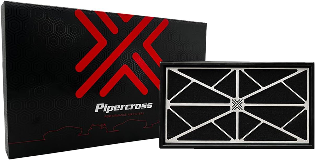 Pipercross Pipercross Plus Engine Air Filter PP1895PLUS | Compatible with Audi A3, A3 Quattro; SEAT Leon; Volkswagen Golf | Boosts Performance | Reusable, Easy To Install