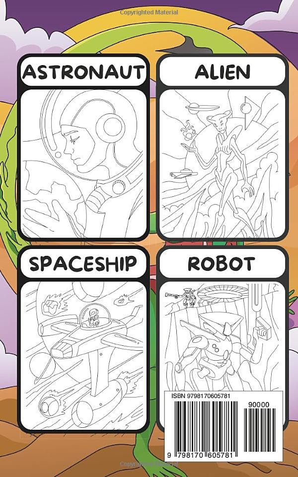 POCKET PLANETS Tiny Travel Coloring Book for Kids: a Fun On-the-Go Activity to Keep Little Hands Busy in Restaurants, Planes & Waiting Rooms image 3